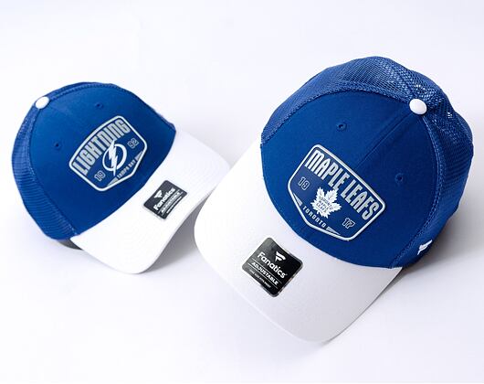 Kšiltovka Fanatics - Toronto Maple Leafs - A/CAP Structured Adjustable Meshback - Blue Cobalt/White