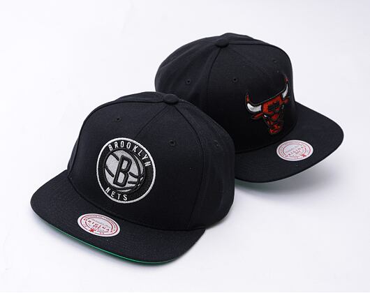 Kšiltovka Mitchell & Ness - Shine On Snapback - Brooklyn Nets - Black