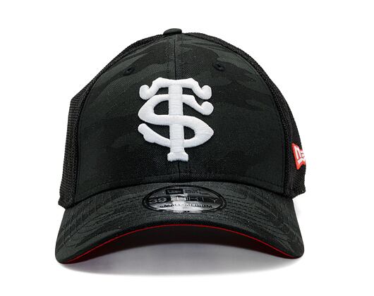 Kšiltovka New Era - French Rugby Tonal Camo 39THIRTY - Stade Toulousain - Black