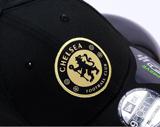 Kšiltovka New Era - Pop Outline 9FORTY - Chelsea FC Lion Crest - Black / Gold