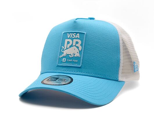 Kšiltovka New Era -  Seasonal 9FORTY Trucker - Visa Cash App Racing - Bright Blue