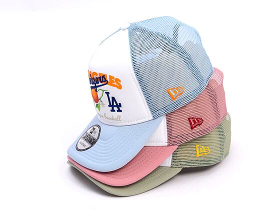 Kšiltovka New Era - MLB Fruit Graphic 9FORTY Trucker - LA Dodgers - Pastel Blue