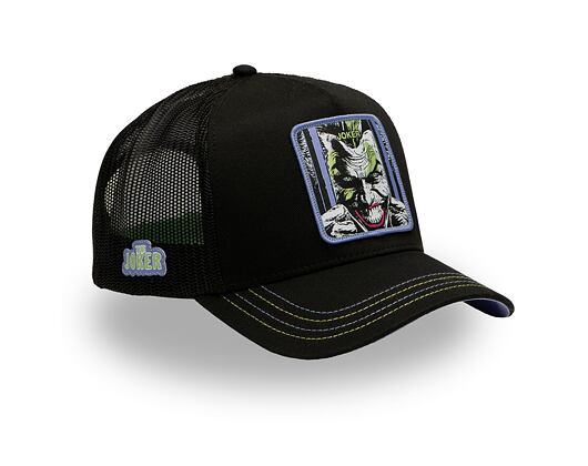 Kšiltovka Capslab - Trucker DC Comics - Joker - Black