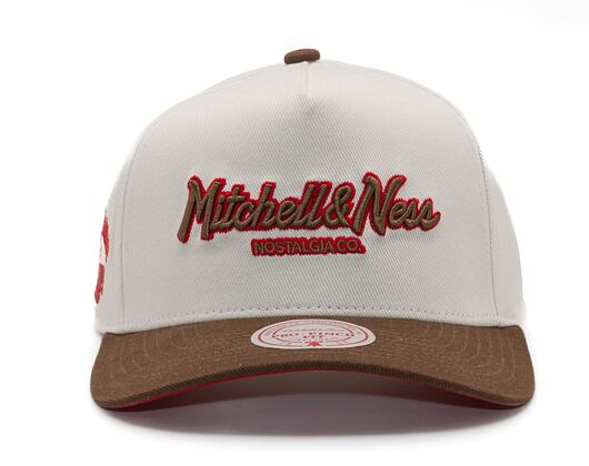 Kšiltovka Mitchell & Ness - Nostalgia Pro Crown - Sand/Brown