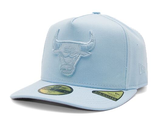 Kšiltovka New Era - NBA Color Pack 59FIFTY A-Frame - Chicago Bulls - Baby Blue