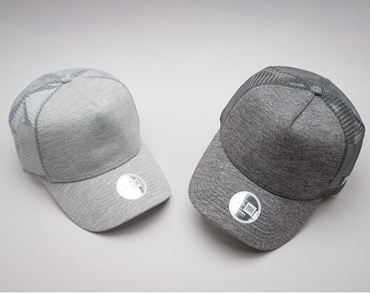 Dámská kšiltovka New Era Jersey Trucker 9FORTY Grey Snapback