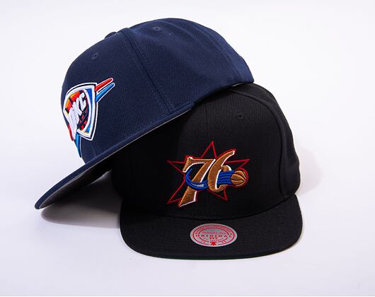 Kšiltovka Mitchell & Ness - Team Ground 2.0 Snapback - Oklahoma City Thunder - Blue