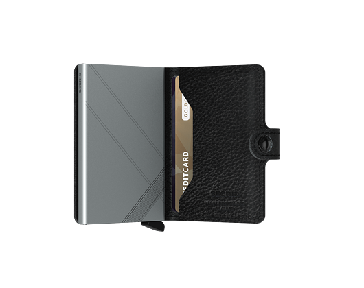 Peněženka Secrid Miniwallet Stitched Linea Black