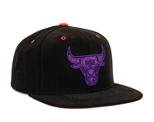 Kšiltovka Mitchell & Ness - Day 5 Snapback - Chicago Bulls - Black-Purple