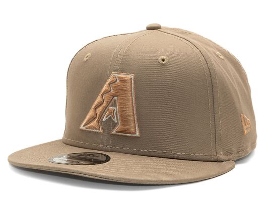 Kšiltovka New Era 9FIFTY MLB Patch Arizona Diamondbacks Retro - Ash Brown / Stone