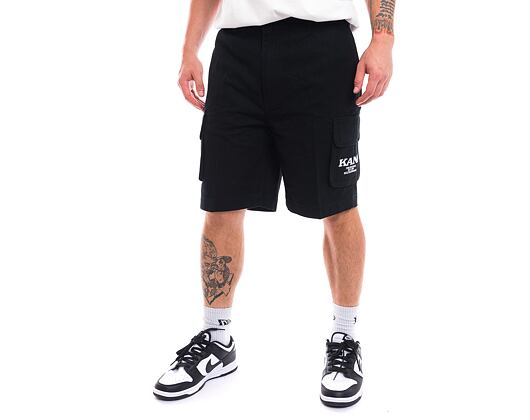 Kraťasy Karl Kani Retro Washed Cargo Shorts black