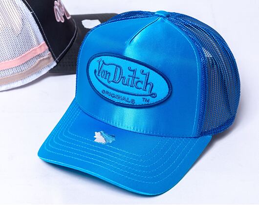 Kšiltovka Von Dutch Trucker Cary - Satin - Blue