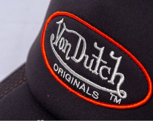 Kšiltovka Von Dutch Lund Foam Trucker - Black/Orange