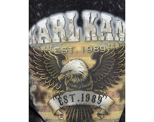 Triko Karl Kani Signature Washed Eagle Tee Black