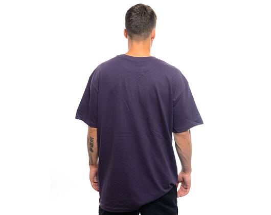 Triko Brandit Heavy Oversize Tee Purplenight