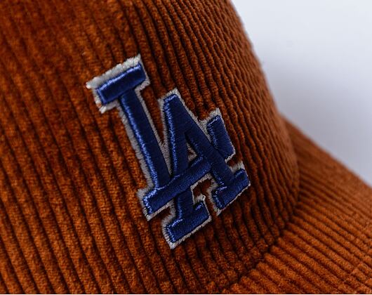 Kšiltovka New Era - 9FORTY Trucker Cord - LA Dodgers - Brown