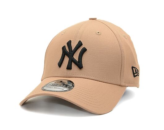 Kšiltovka New Era - 39THIRTY Seasonal League Essential - NY Yankees - Beige / Black