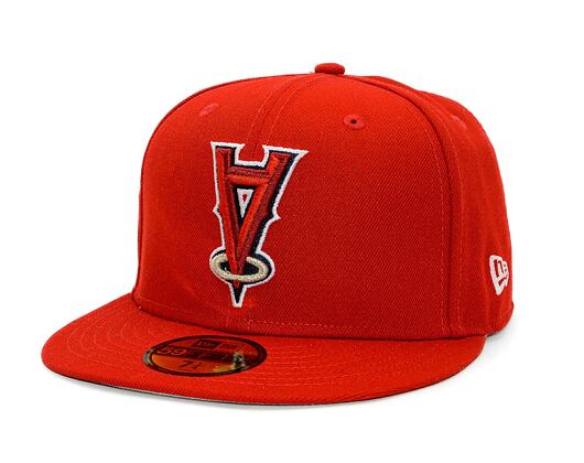 Kšiltovka New Era - 59FIFTY Upside-Down - Anaheim Angels - Scarlet