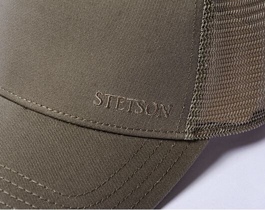 Kšiltovka Stetson Trucker Cap Cotton Olive