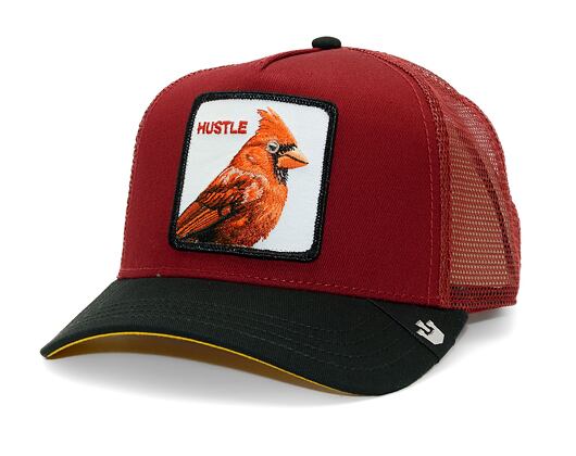 Kšiltovka Goorin Trucker - Cardinal Fan - Burgundy