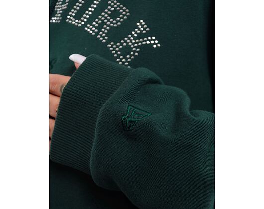 Dámská Mikina New Era - Diamante Hoody - NY Yankees - Dark Green