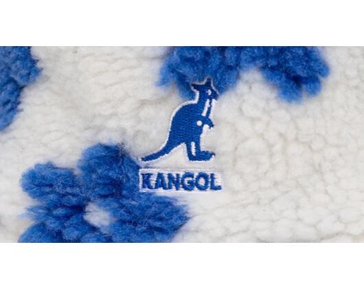 Klobouk Kangol - Floral Fleece Bucket - White/Blue