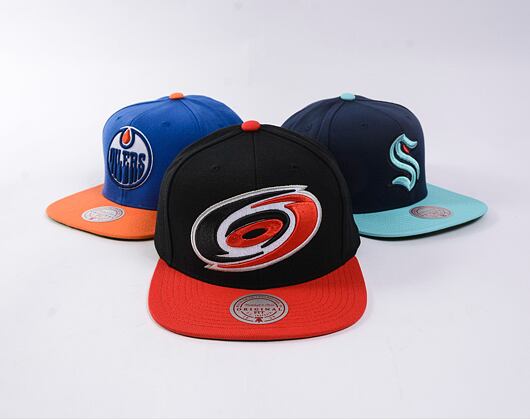 Kšiltovka Mitchell & Ness - Team 2 Tone 2.0 Snapback - Carolina Hurricanes - Black/Red