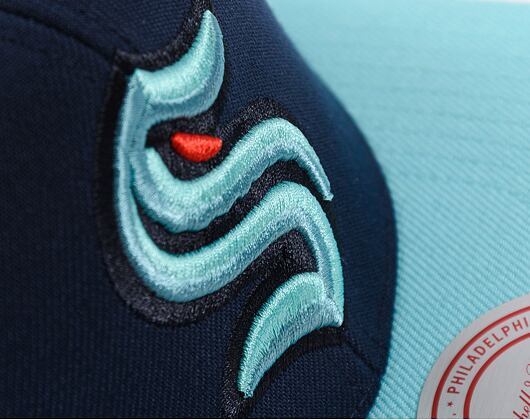 Kšiltovka Mitchell & Ness - Team 2 Tone 2.0 Snapback - Seattle Kraken - Navy/Light Blue