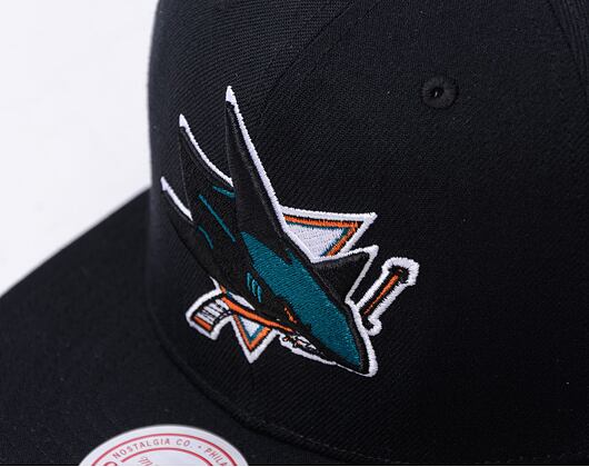 Kšiltovka Mitchell & Ness - Conference Patch Snapback - San Jose Sharks - Black