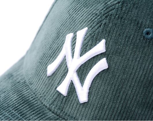 Kšiltovka New Era - 39THIRTY MLB Cord - NY Yankees - Green / White