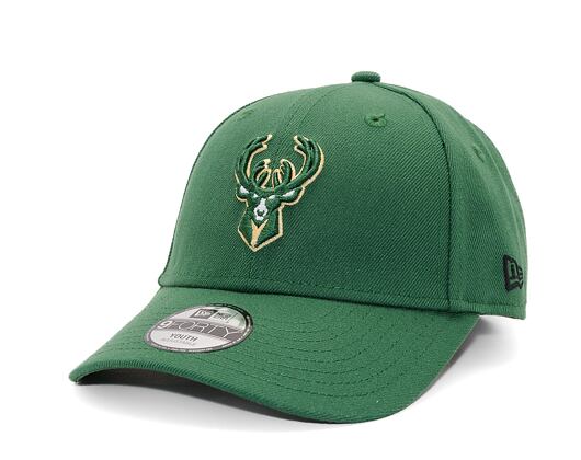 Dětská Kšiltovka New Era - NBA The League 9FORTY - Milwaukee Bucks - Team Color