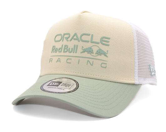 Kšiltovka New Era - F1 Seasonal 9FORTY Trucker - Red Bull F1 - Cream / Mint Green