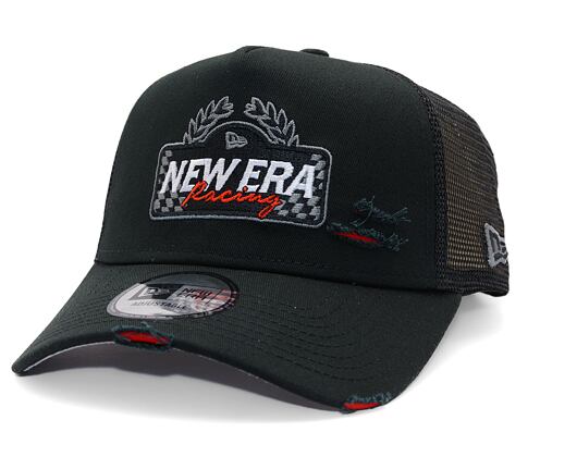 Kšiltovka New Era - Motosport 9FORTY Trucker - Black / Red