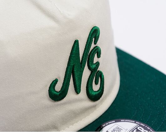 Kšiltovka New Era - NE Script GOLFER - Cream / Dark Green