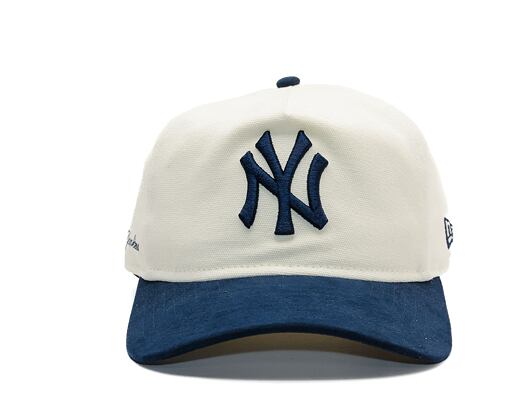 Kšiltovka New Era - MLB Script GOLFER - NY Yankees - Cream / Navy