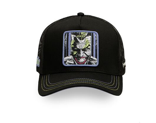 Kšiltovka Capslab - Trucker DC Comics - Joker - Black