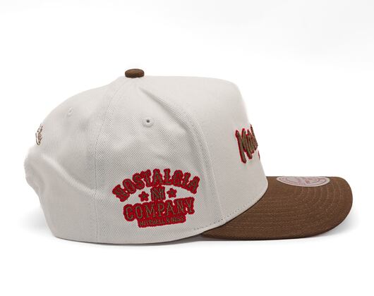 Kšiltovka Mitchell & Ness - Nostalgia Pro Crown - Sand/Brown