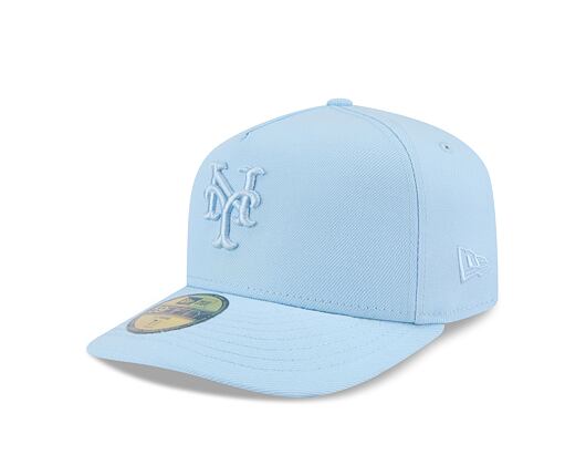 Kšiltovka New Era - MLB Color Pack 59FIFTY A-Frame - NY Mets - Baby Blue