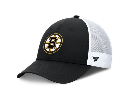 Kšiltovka Fanatics - NHL Authentic Pro - Rink Structured - Boston Bruins - Black/White