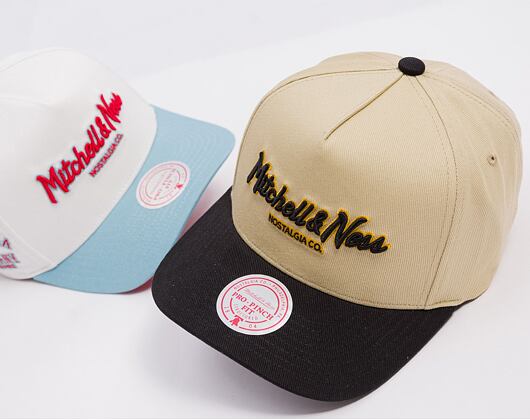 Kšiltovka Mitchell & Ness - Nostalgia Pro Crown - Khaki/Black