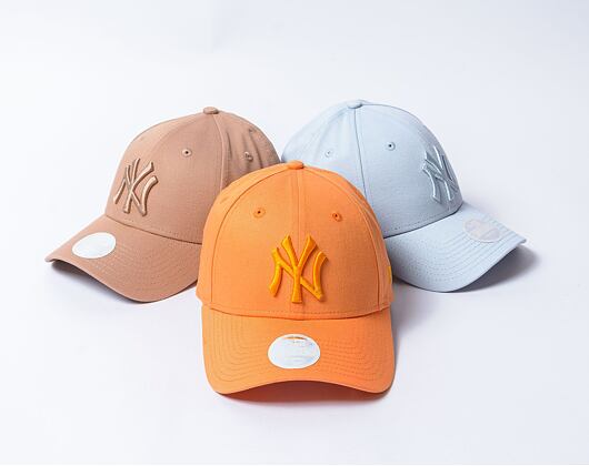 Dámská kšiltovka New Era - 9FORTY League Essential - NY Yankees - Orange / Orange