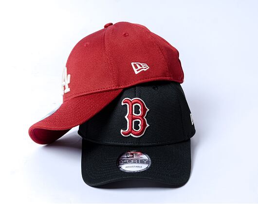 Kšiltovka New Era - 9FORTY Pivot Knit - Boston Red Sox - Black