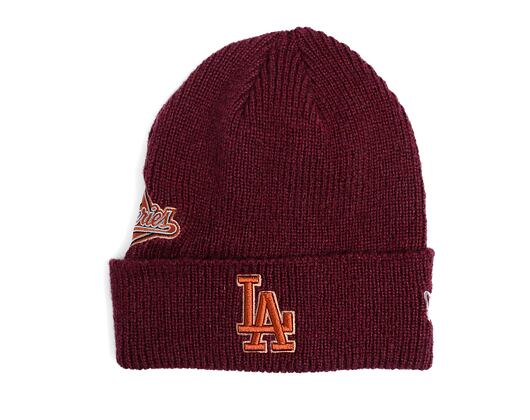 Kulich New Era - Knit Medium MLB Ws Patch Beanie - LA Dodgers - Cardinal