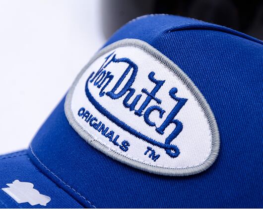 Kšiltovka Von Dutch - Trucker Boston - Caps - Cot Twill - Blue/White