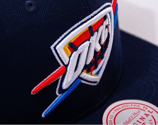 Kšiltovka Mitchell & Ness - Team Ground 2.0 Snapback - Oklahoma City Thunder - Blue