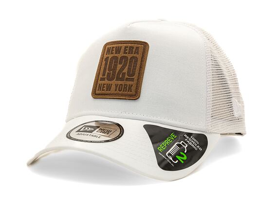 Kšiltovka New Era 9FORTY A-Frame Trucker Repreve - White