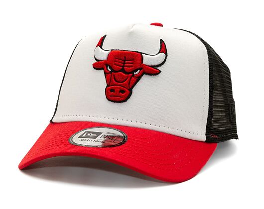 Kšiltovka New Era 9FORTY A-Frame Trucker NBA Chicago Bulls - Red / Black