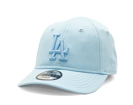 Dětská kšiltovka New Era 9FORTY Kids MLB League Essential Los Angeles Dodgers - Pastel Blue