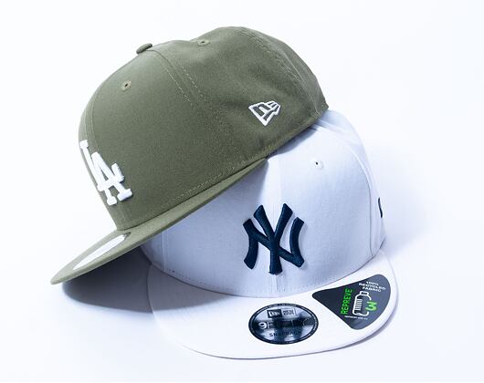 Kšiltovka New Era 9FIFTY MLB Repreve Los Angeles Dodgers Retro - Olive / White