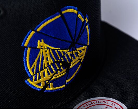 Kšiltovka NBA Shattered Snapback Golden State Warriors Black